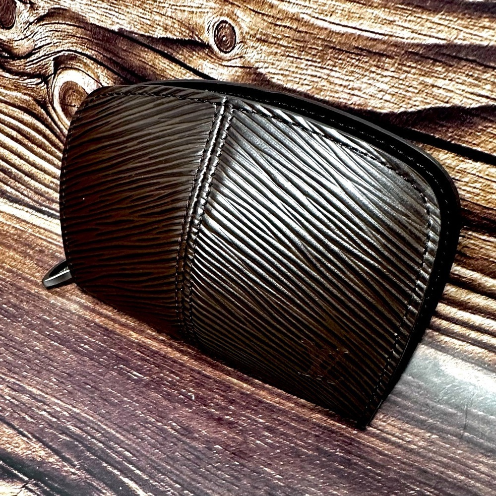 Louis Vuitton Brown Epi Leather Demi Lune Zippy Coin Purse EUC​​